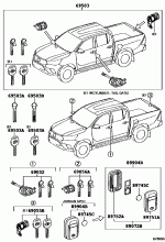 LOCK CYLINDER SET 1